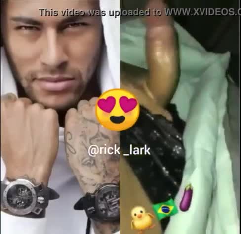 Neymar Jr masturbando ao vivo