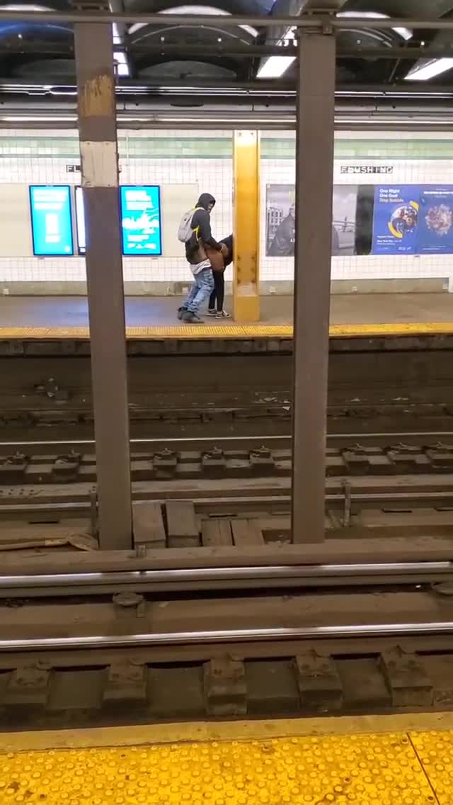 fucking at the new york train station
