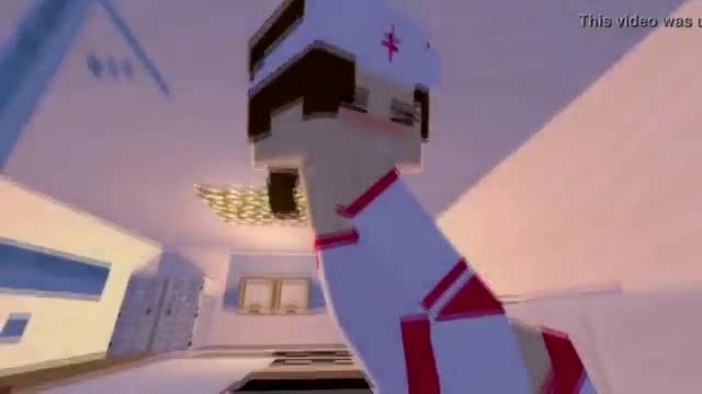 Video porno enfermera Amily en Minecraft 