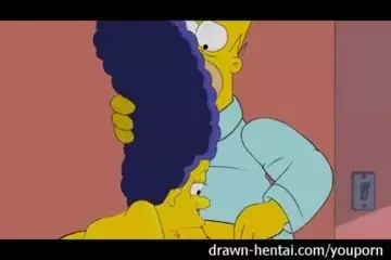 The simpsoms porn homero fucks Marge parody cartoon 