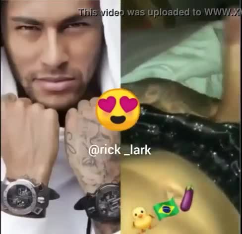 Neymar Jr masturbando ao vivo