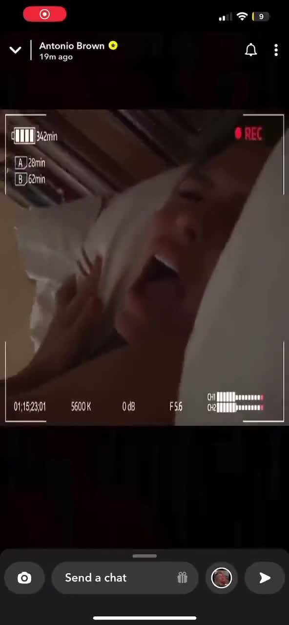 Antonio Brown snapchat video leak