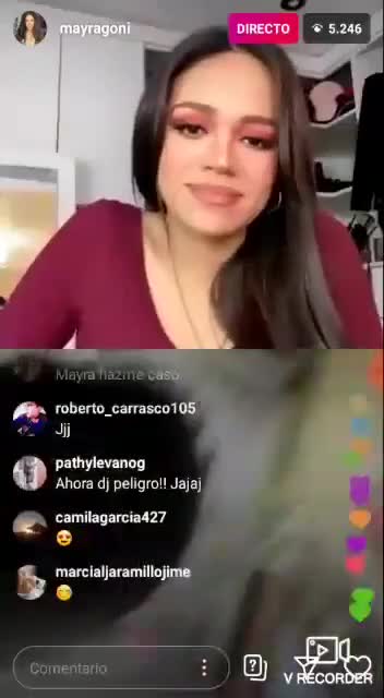 Video Filtrado Acoso a Mayra Goñi en un LIVE - PERUANA