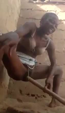 africana se graba singando un pilon XL