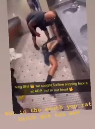 Video of 6ix9ine getting jumped at LA Fitness Mexican rapper