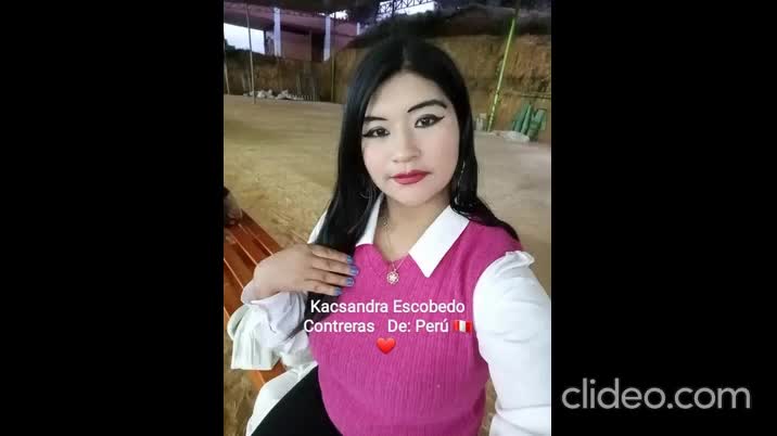 Profesora peruana Kacsandra Escobedo Contreras.